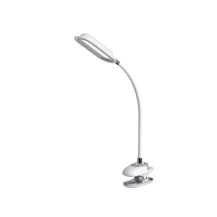 LED+CCT Stmívatelná stolní lampa s klipem CLIP LED/7,5W/230V 3000/4200/5000K bílá