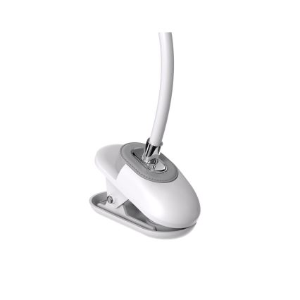 LED+CCT Stmívatelná stolní lampa s klipem CLIP LED/7,5W/230V 3000/4200/5000K bílá