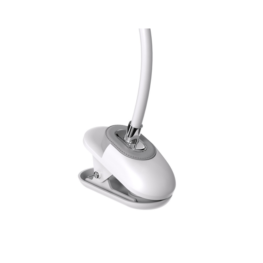 LED+CCT Stmívatelná stolní lampa s klipem CLIP LED/7,5W/230V 3000/4200/5000K bílá