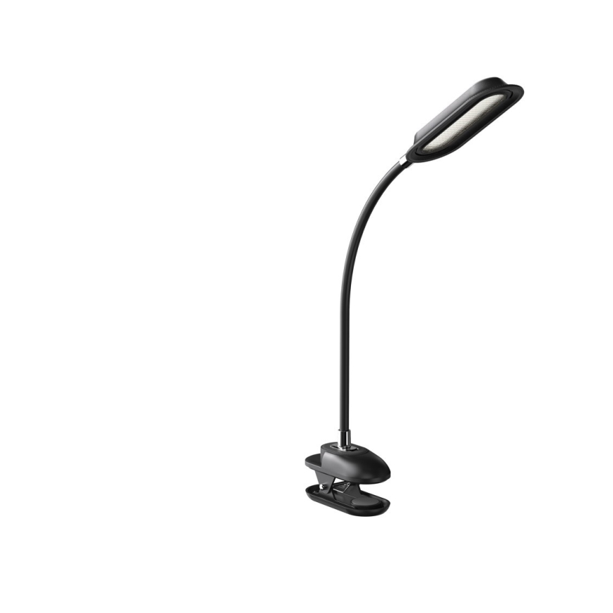 LED+CCT Stmívatelná stolní lampa s klipem CLIP LED/7,5W/230V 3000/4200/5000K černá