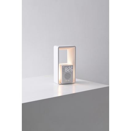 LED Stolní lampa s budíkem a nabíjením CALM LED/3,5W/5V