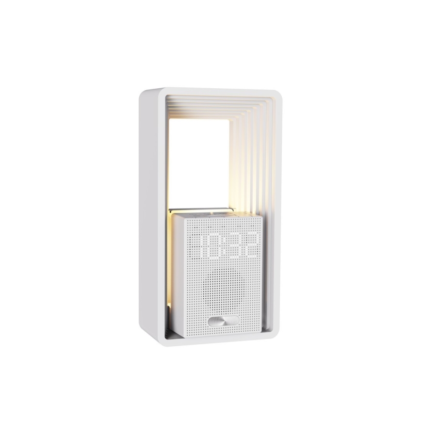 LED Stolní lampa s budíkem a nabíjením CALM LED/3,5W/5V