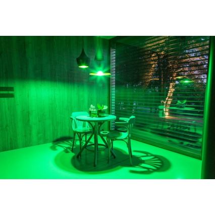 Immax NEO - 2xLED RGB Stmívatelná žárovka E27/8,5W/230V ZigBee