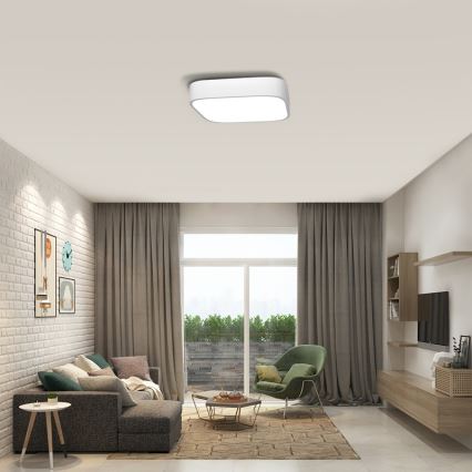 Immax NEO 07040L - LED Stmívatelné stropní svítidlo RECUADRO LED/56W/230V Tuya + dálkové ovládání