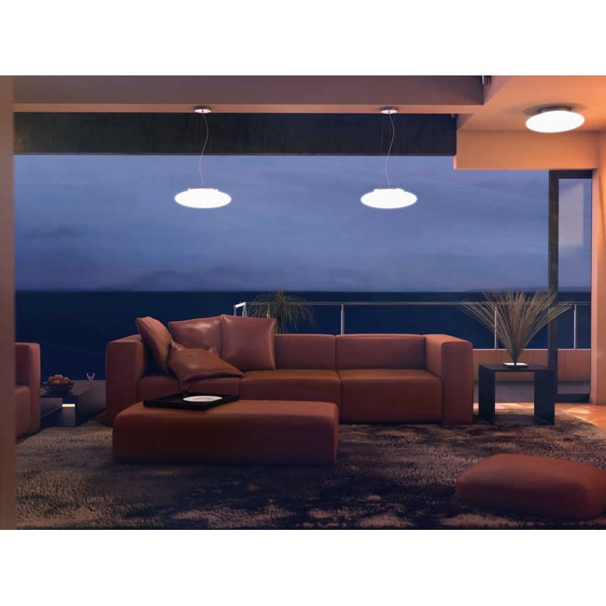 Immax NEO 07056L-LED RGBW Stmívatelný lustr na lanku ELIPTICO 3xE27/8,5W/100-240V Tuya + dálkové ovládání 