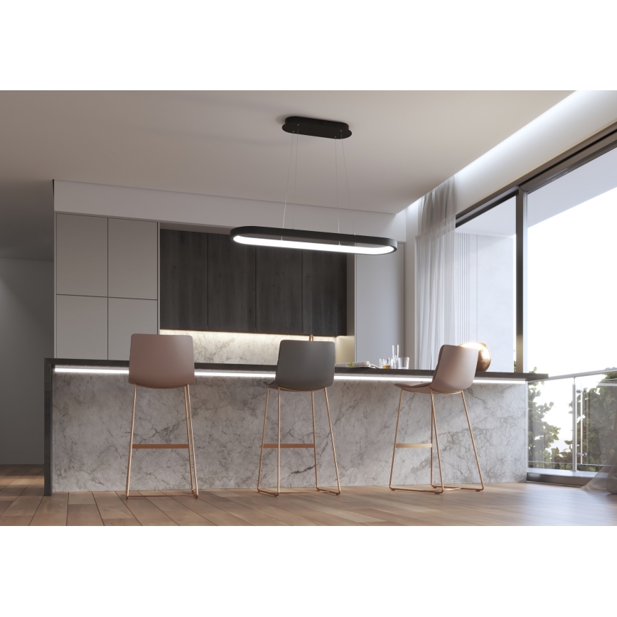 Immax NEO 07078L - LED Stmívatelný lustr na lanku HIPODROMO LED/66W/230V Tuya + dálkové ovládání 