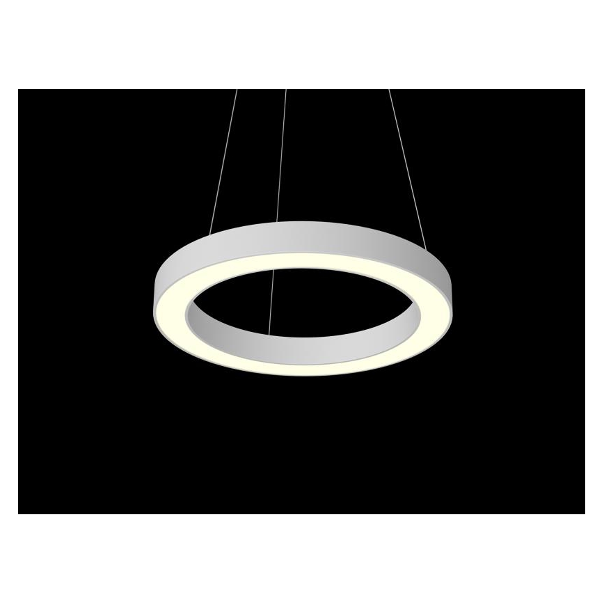 Immax NEO 07091L - LED Stmívatelný lustr na lanku PASTEL LED/52W/230V 60 cm bílý Tuya + dálkové ovládání 