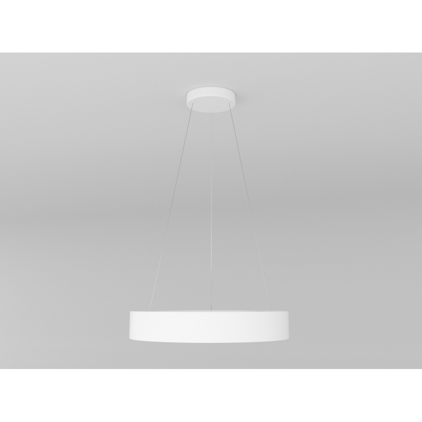 Immax NEO 07091L - LED Stmívatelný lustr na lanku PASTEL LED/52W/230V 60 cm bílý Tuya + dálkové ovládání 