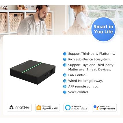 Immax NEO 07117-5 - MATTER BRIDGE Smart Zigbee 3.0 230V Wi-Fi