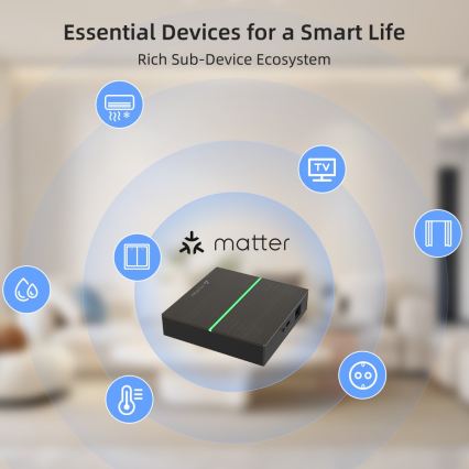 Immax NEO 07117-5 - MATTER BRIDGE Smart Zigbee 3.0 230V Wi-Fi