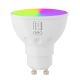 Immax NEO 07118B-2 - LED RGB+CCT Venkovní stmívatelné nástěnné bodové svítidlo PARED 1xGU10/5,5W/230V Wi-Fi Tuya IP65
