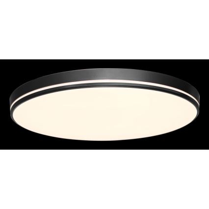 Immax NEO 07148-B40 - LED Stmívatelné stropní svítidlo NEO LITE AREAS LED/24W/230V Tuya Wi-Fi černá + dálkové ovládání