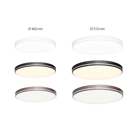 Immax NEO 07149-W40 - LED Stmívatelné stropní svítidlo NEO LITE AREAS LED/24W/230V Tuya Wi-Fi bílá + dálkové ovládání