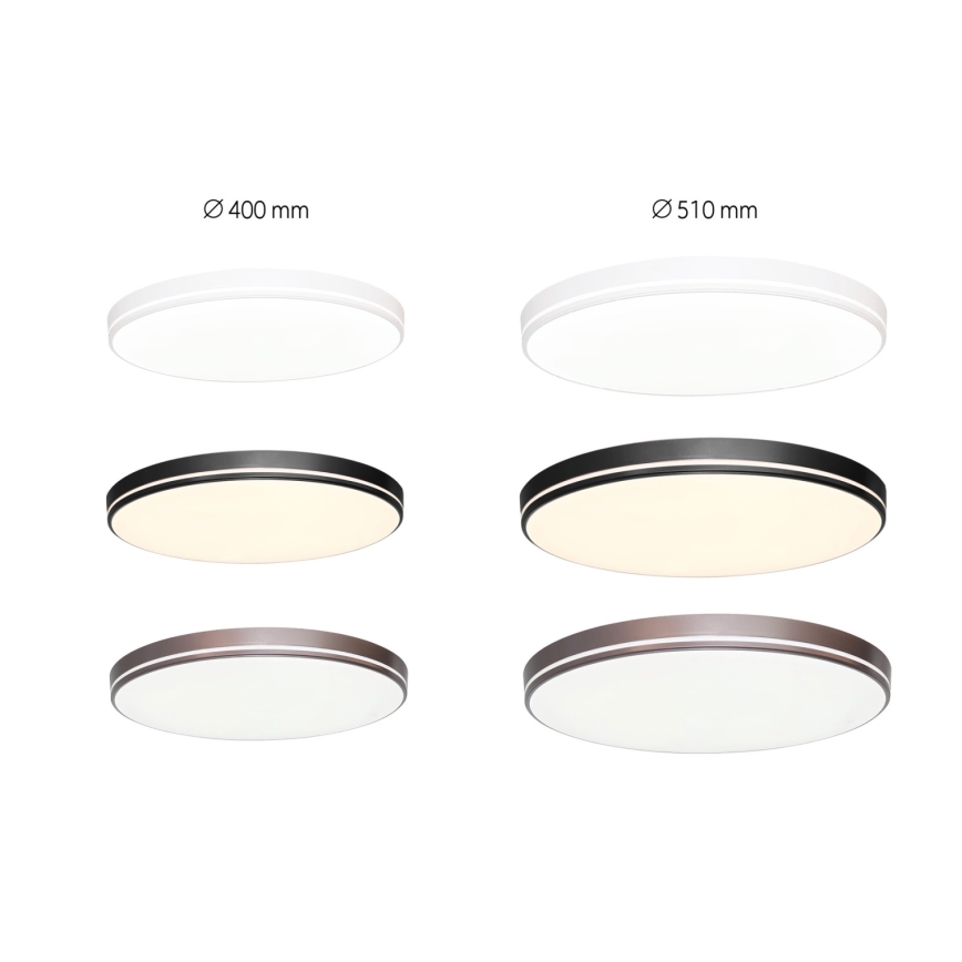 Immax NEO 07149-W40 - LED Stmívatelné stropní svítidlo NEO LITE AREAS LED/24W/230V Tuya Wi-Fi bílá + dálkové ovládání