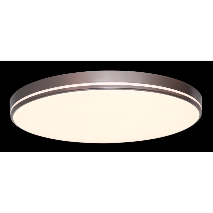 Immax NEO 07150-C40 - LED Stmívatelné stropní svítidlo NEO LITE AREAS LED/24W/230V Tuya Wi-Fi hnědá + dálkové ovládání