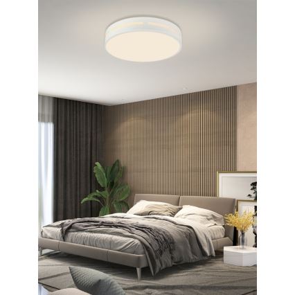 Immax NEO 07153-W30 - LED Stmívatelné stropní svítidlo NEO LITE PERFECTO LED/24W/230V Wi-Fi Tuya bílá + dálkové ovládání