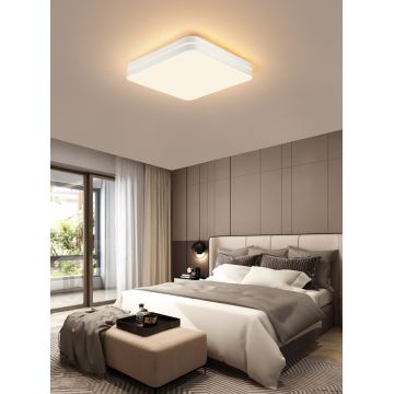 Immax NEO 07155-W42 - LED Stmívatelné stropní svítidlo NEO LITE PERFECTO LED/48W/230V Wi-Fi Tuya bílá + dálkové ovládání