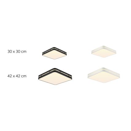 Immax NEO 07155-W42 - LED Stmívatelné stropní svítidlo NEO LITE PERFECTO LED/48W/230V Wi-Fi Tuya bílá + dálkové ovládání