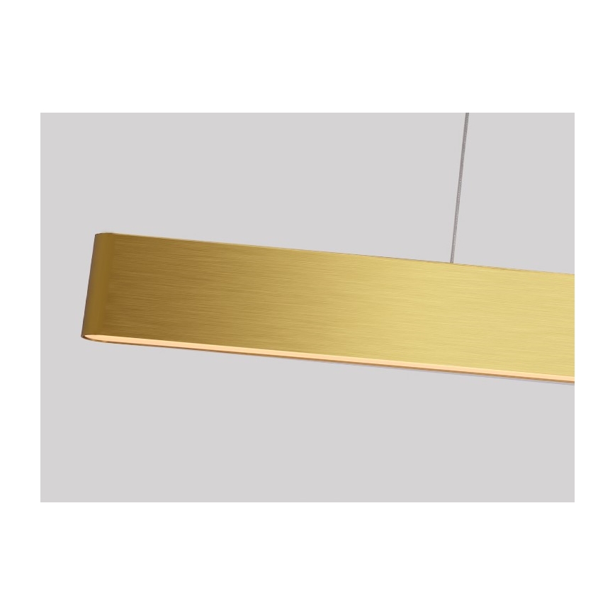 Immax NEO 07157-G120X - LED RGB+CCTW Stmívatelný lustr na lanku MILANO LED/40W/230V Tuya zlatá