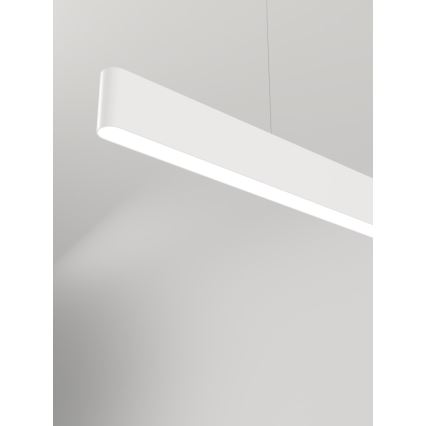 Immax NEO 07157-W120X - LED RGB+CCT Stmívatelný lustr na lanku MILANO LED/40W/230V Tuya bílá