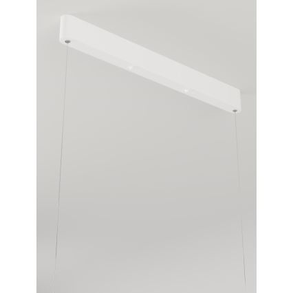 Immax NEO 07157-W120X - LED RGB+CCT Stmívatelný lustr na lanku MILANO LED/40W/230V Tuya bílá