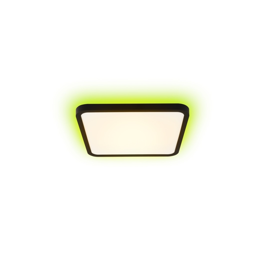 Immax NEO 07167-B40 - LED RGB+CCT Stmívatelné stropní svítidlo NEO LITE TUDO LED/50W/230V Wi-Fi Tuya černá + dálkové ovládání