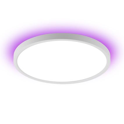 Immax NEO 07169-W60 - LED RGB+CCT Stmívatelné stropní svítidlo NEO LITE TUDO 65W/230V 2700-6500K Wi-Fi Tuya + dálkové ovládání bílá