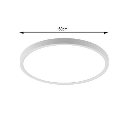 Immax NEO 07169-W60 - LED RGB+CCT Stmívatelné stropní svítidlo NEO LITE TUDO 65W/230V 2700-6500K Wi-Fi Tuya + dálkové ovládání bílá