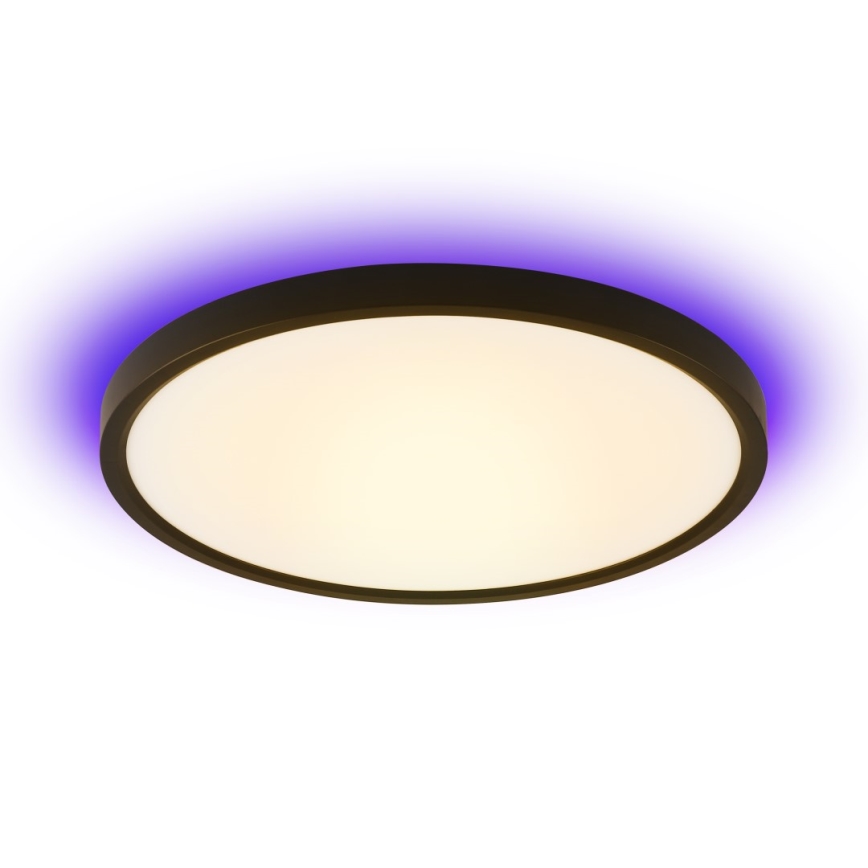 Immax NEO 07170-B60 - LED RGB+CCT Stmívatelné stropní svítidlo NEO LITE TUDO LED/65W/230V 2700-6500K Wi-Fi Tuya černá + dálkové ovládání