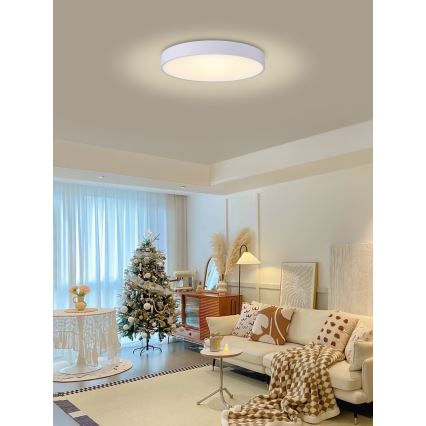 Immax NEO 07206L - LED Stmívatelné stropní svítidlo RONDATE LED/53W/230V bílá Tuya + dálkové ovládání