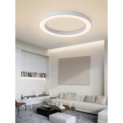 Immax NEO 07213L - LED Stmívatelné stropní svítidlo PASTEL LED/68W/230V 95 cm bílá Tuya + dálkové ovládání