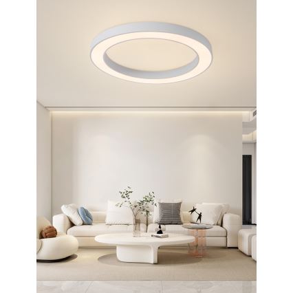 Immax NEO 07213L - LED Stmívatelné stropní svítidlo PASTEL LED/68W/230V 95 cm bílá Tuya + dálkové ovládání