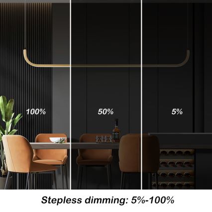 Immax NEO 07227L - LED Stmívatelný lustr na lanku PATTINI LED/26W/230V 3000-6000K Tuya + dálkové ovládání