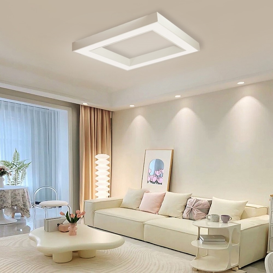 Immax NEO 07240L - LED Stmívatelné stropní svítidlo CANTO LED/60W/230V 2700-6500K Tuya bílá