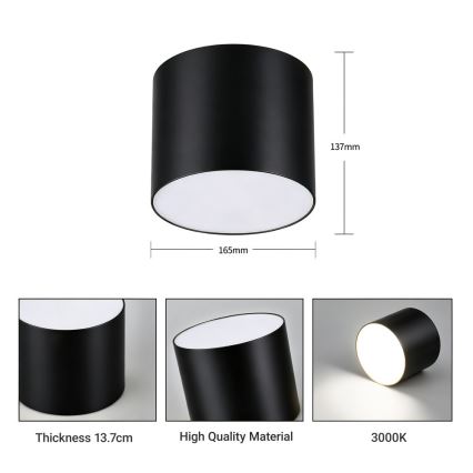Immax NEO 07244L - LED Stmívatelné stropní svítidlo RONDATE LED/32W/230V 16,5 cm Wi-Fi Tuya