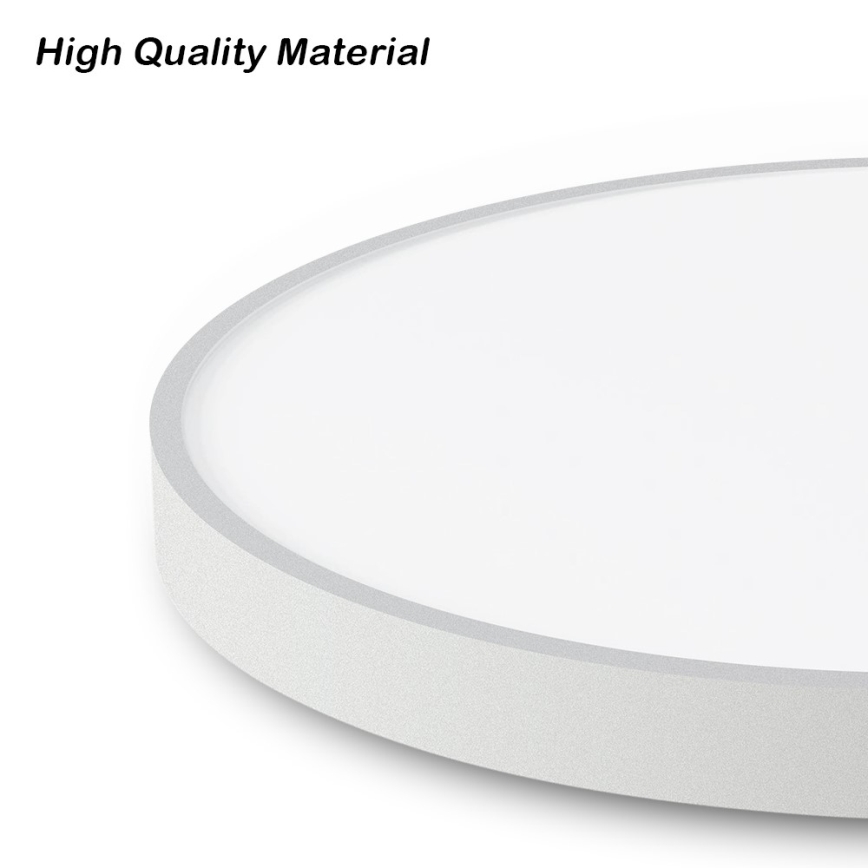 Immax NEO 07251L - LED Stmívatelné stropní svítidlo NEO LITE SEMPLICI LED/36W/230V 3000-6000K pr. 40 cm Wi-Fi Tuya bílá + dálkové ovládání