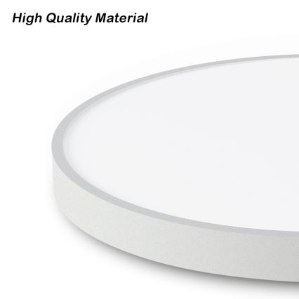Immax NEO 07252L - LED Stmívatelné stropní svítidlo NEO LITE SEMPLICI LED/48W/230V 3000-6000K Wi-Fi Tuya bílá + dálkové ovládání
