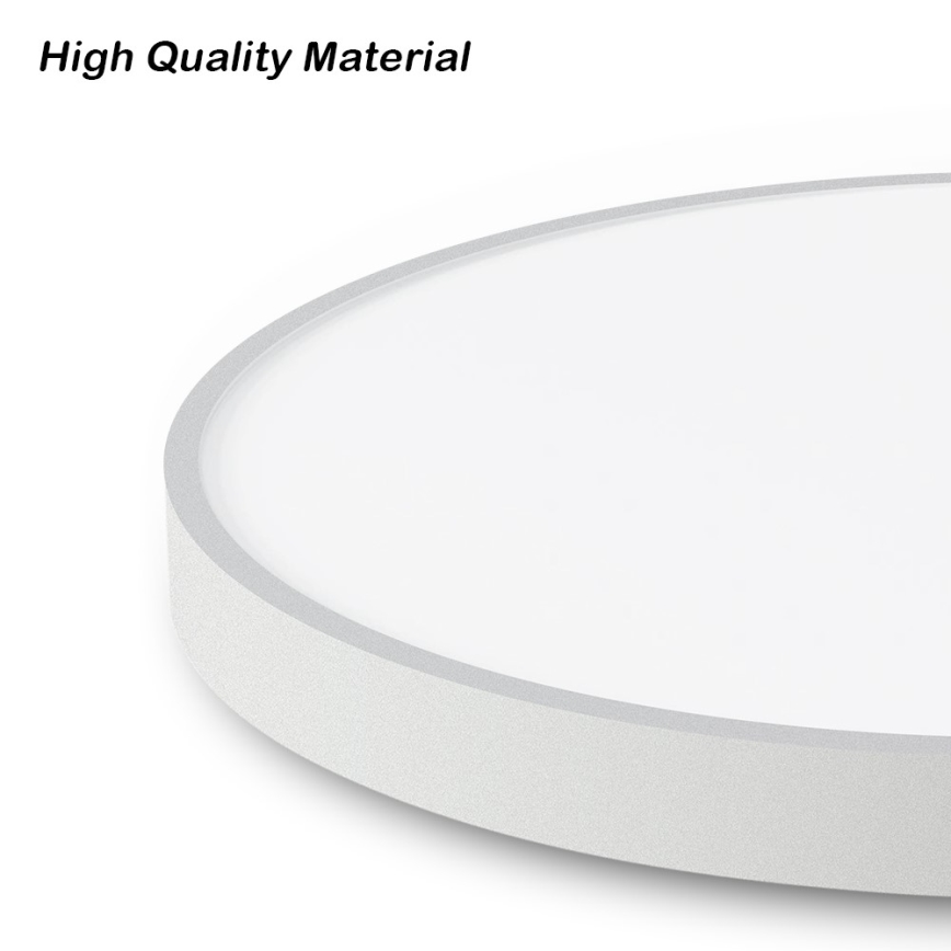 Immax NEO 07253L - LED Stmívatelné stropní svítidlo NEO LITE SEMPLICI LED/60W/230V 3000-6000K Wi-Fi Tuya bílá + dálkové ovládání
