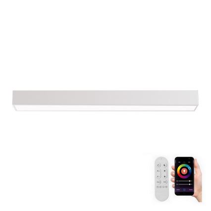 Immax NEO 07258L - LED Stmívatelné stropní svítidlo NEO LITE LUNGO LED/29W/230V 3000-6000K Wi-Fi Tuya bílá + dálkové ovládání