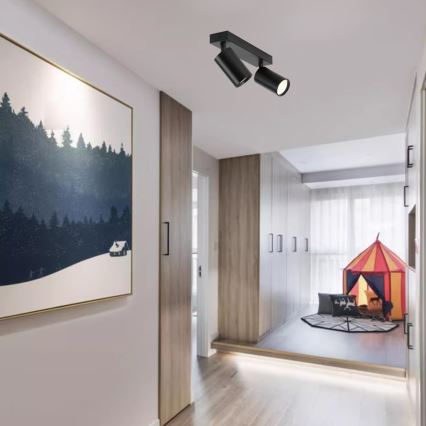Immax NEO 07262W - LED RGB+CCT Stmívatelné bodové svítidlo NEO LITE PUNTO 2xGU10/6W/230V Wi-Fi Tuya