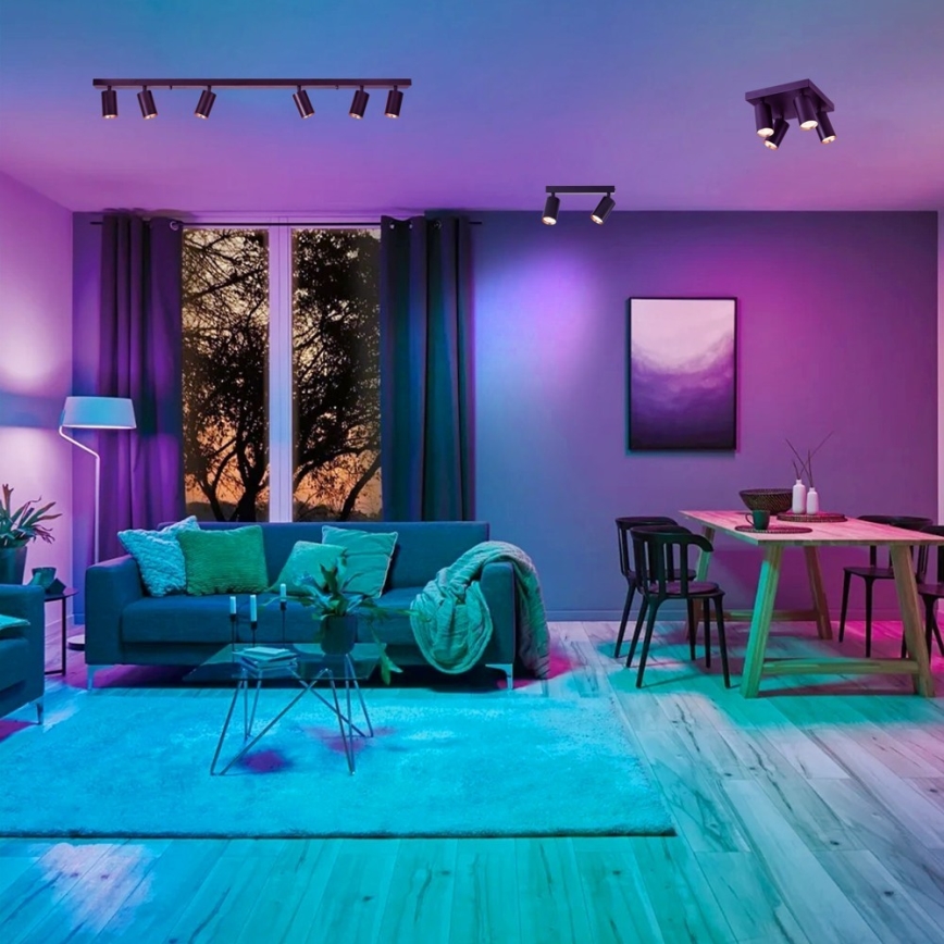 Immax NEO 07269Z - LED RGB+CCT Stmívatelné bodové svítidlo NEO PUNTO 6xGU10/4,8W/230V Tuya