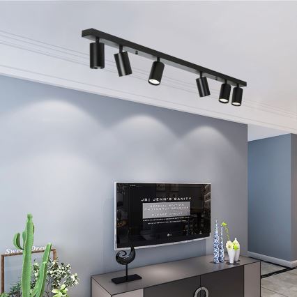 Immax NEO 07269Z - LED RGB+CCT Stmívatelné bodové svítidlo NEO PUNTO 6xGU10/4,8W/230V Tuya