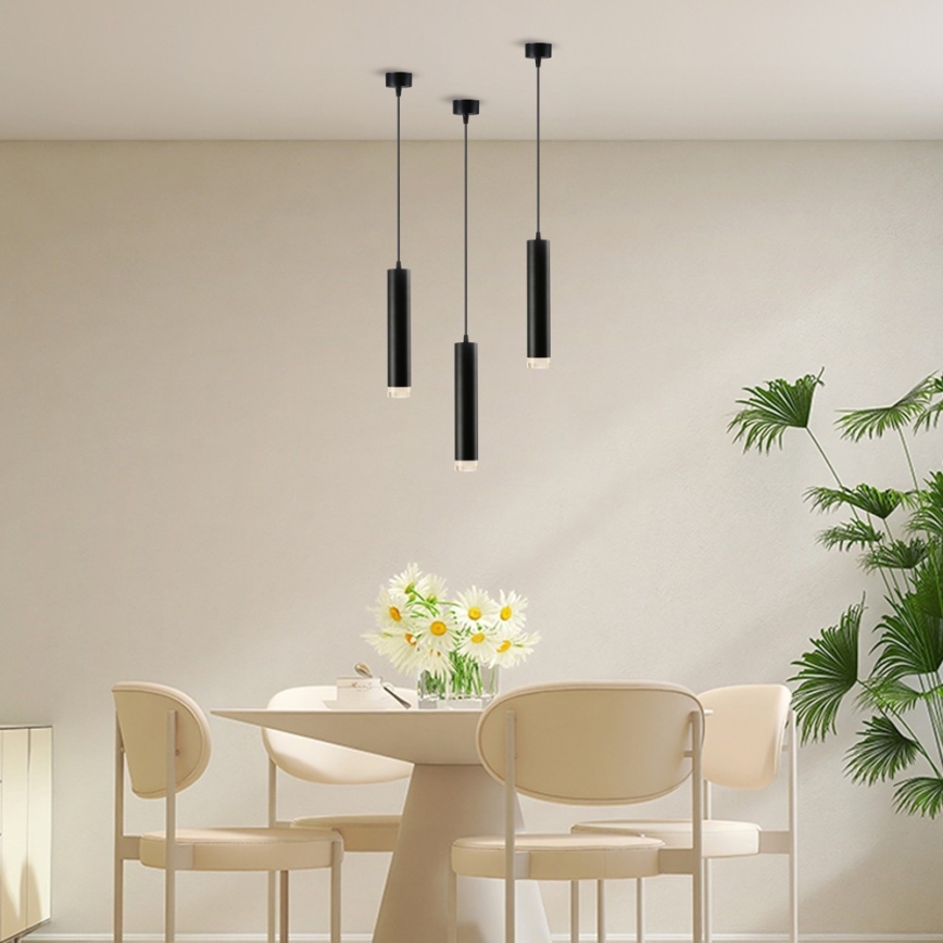 Immax NEO 07274W - LED RGB+CCT Stmívatelný lustr na lanku NEO LITE PUNTO 1xGU10/6W/230V Wi-Fi Tuya