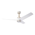 Immax NEO 07281L - LED+CCT Stmívatelný stropní ventilátor BEAUTY LED/18W/230V 3000/4000/6000K Wi-Fi Tuya + dálkové ovládání