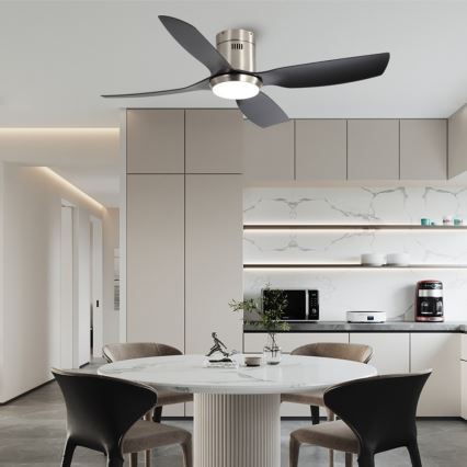 Immax NEO 07282L - LED+CCT Stmívatelný stropní ventilátor PURE LED/24W/230V 3000/4000/6000K Wi-Fi Tuya + dálkové ovládání