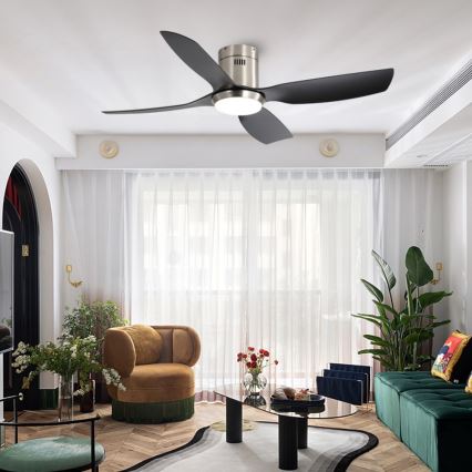 Immax NEO 07282L - LED+CCT Stmívatelný stropní ventilátor PURE LED/24W/230V 3000/4000/6000K Wi-Fi Tuya + dálkové ovládání