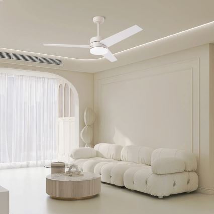 Immax NEO 07284L - LED+CCT Stmívatelný stropní ventilátor VARIABLE LED/24W/230V 3000/4000/6000K Wi-Fi Tuya + dálkové ovládání