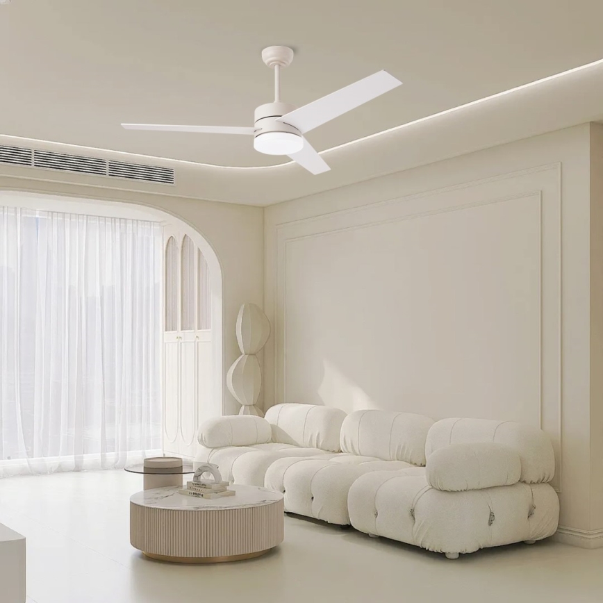 Immax NEO 07284L - LED+CCT Stmívatelný stropní ventilátor VARIABLE LED/24W/230V 3000/4000/6000K Wi-Fi Tuya + dálkové ovládání