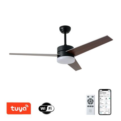 Immax NEO 07285L - LED+CCT Stmívatelný stropní ventilátor VARIABLE LED/24W/230V 3000/4000/6000K Wi-Fi Tuya + dálkové ovládání