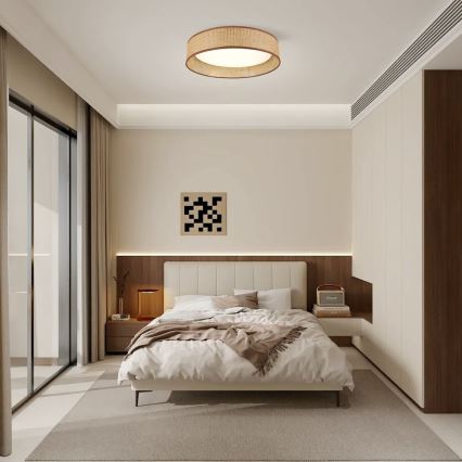 Immax NEO 07288L - LED+CCT Stmívatelné stropní svítidlo LONA LED/36W/230V 3000-6000K Wi-Fi Tuya pr. 45,5 cm + dálkové ovládání